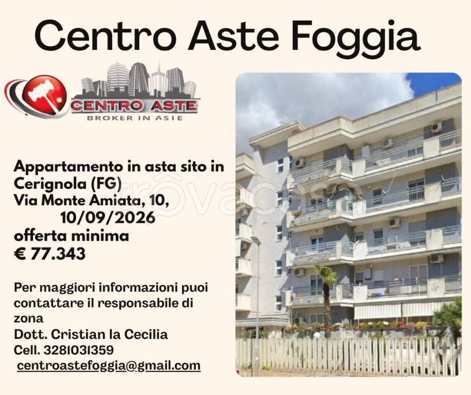 appartamento in vendita a Cerignola