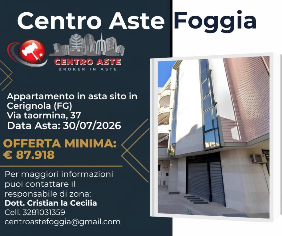 appartamento in vendita a Cerignola