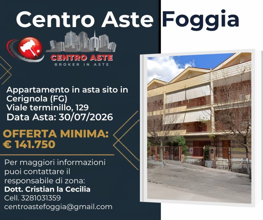 appartamento in vendita a Cerignola