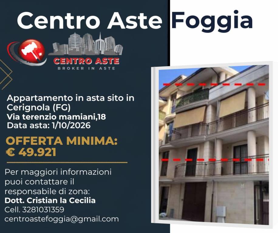 appartamento in vendita a Cerignola