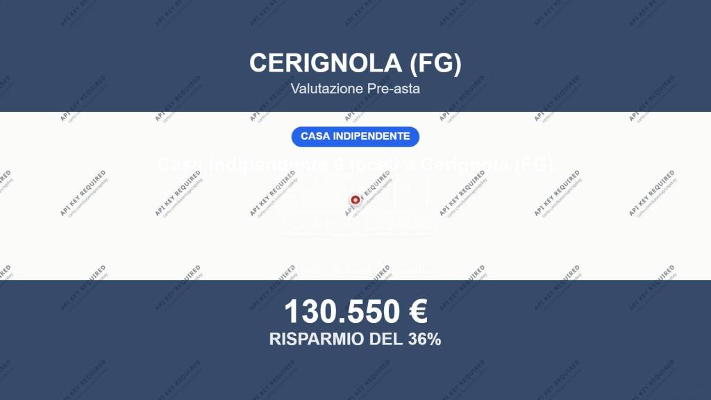 casa indipendente in vendita a Cerignola in zona Moschella