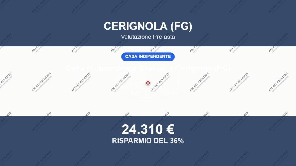 casa indipendente in vendita a Cerignola in zona Moschella