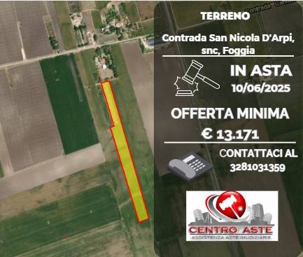 terreno agricolo in vendita a Foggia