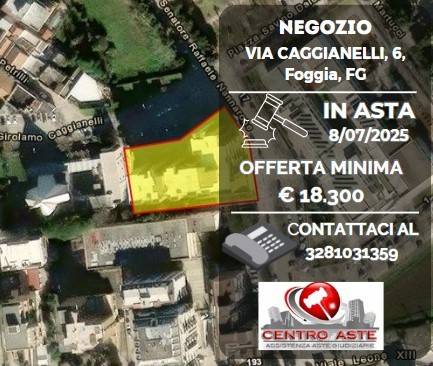 negozio in vendita a Foggia in zona Rione Diaz