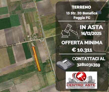 terreno agricolo in vendita a Foggia in zona Arpinova