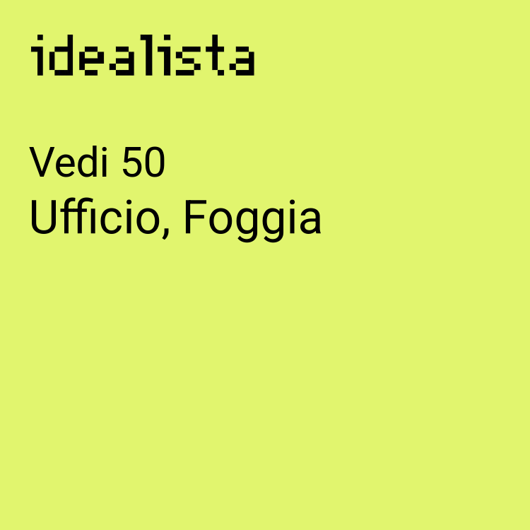 ufficio in vendita a Foggia in zona Centro Città
