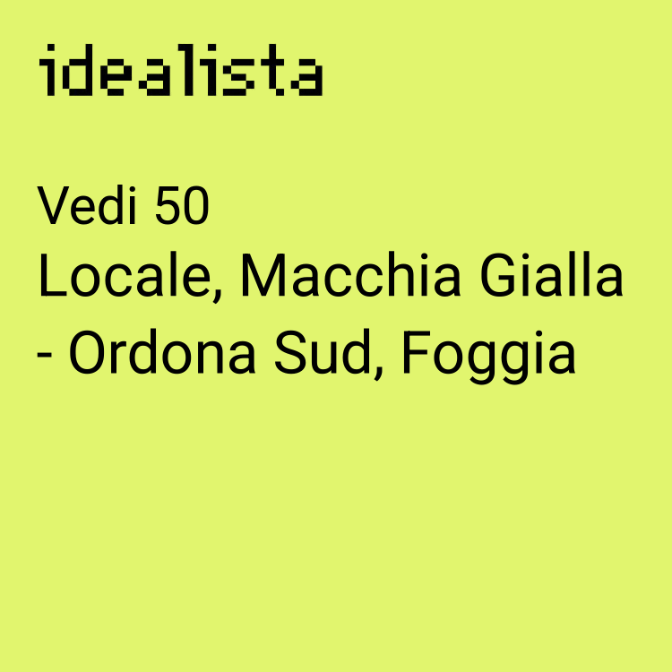 locale commerciale in vendita a Foggia in zona Macchia Gialla