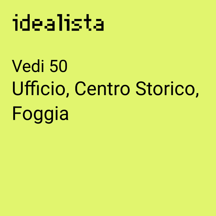 ufficio in vendita a Foggia in zona Centro Città