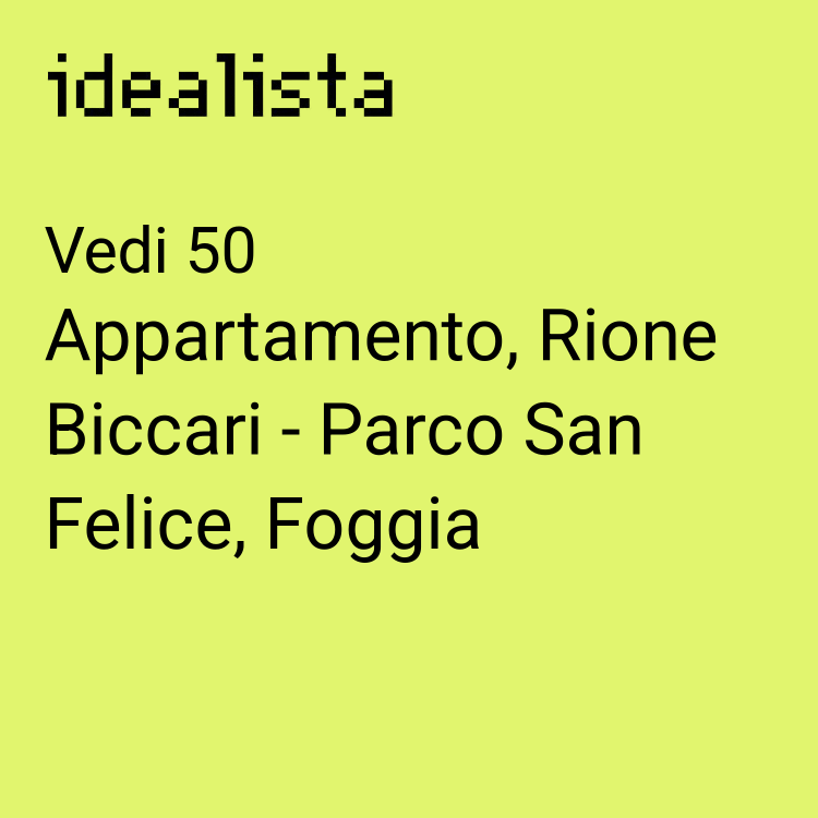 appartamento in vendita a Foggia