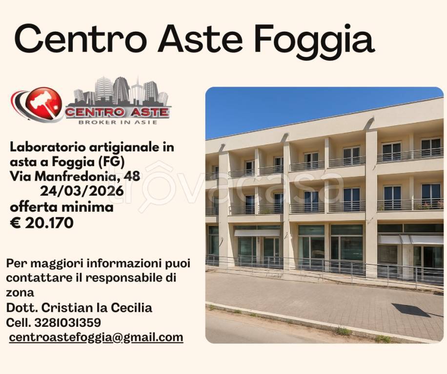 negozio in vendita a Foggia in zona Villaggio Artigiani