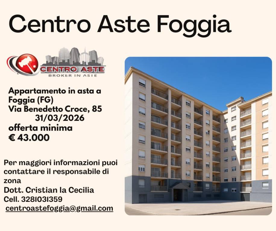 appartamento in vendita a Foggia