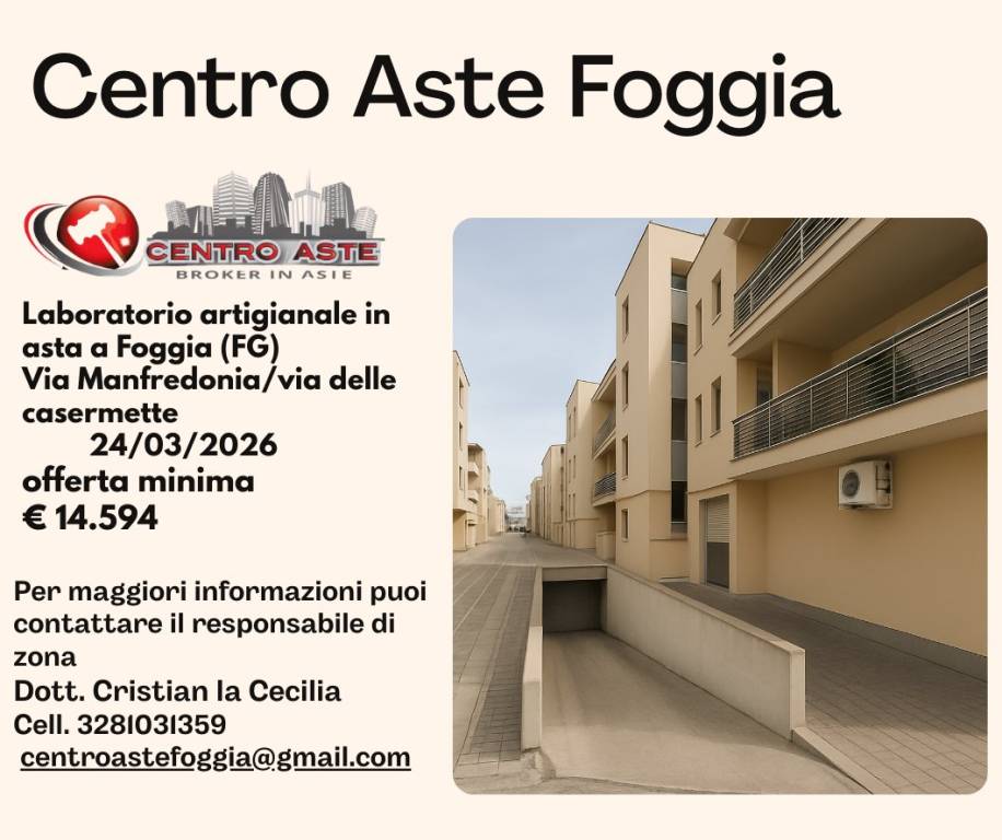 negozio in vendita a Foggia in zona Villaggio Artigiani
