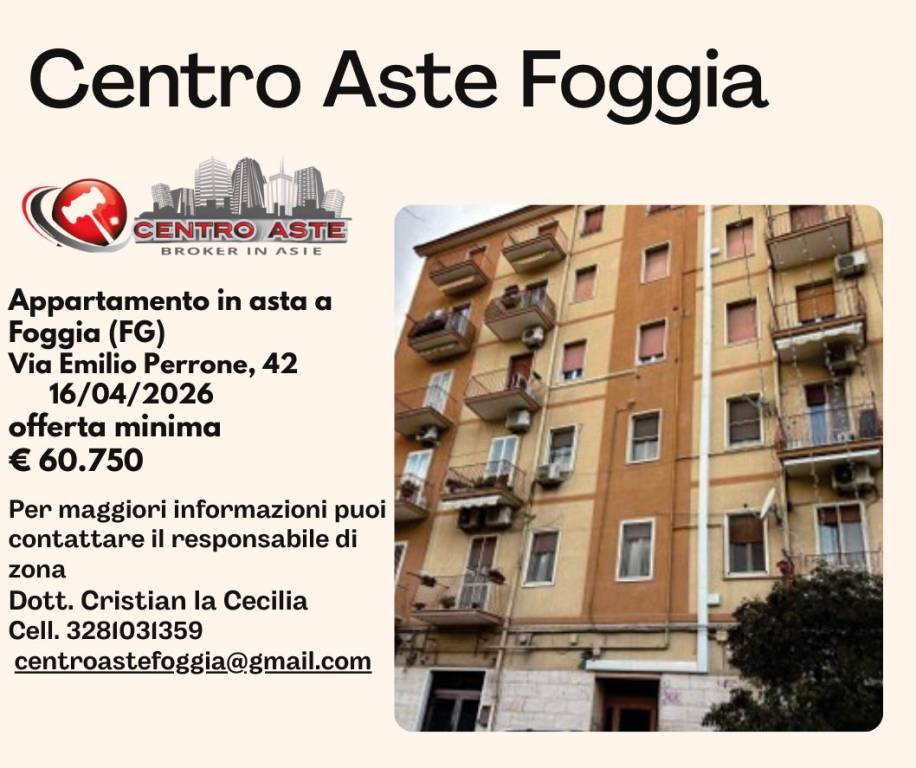 appartamento in vendita a Foggia in zona Immacolata / San Pio X