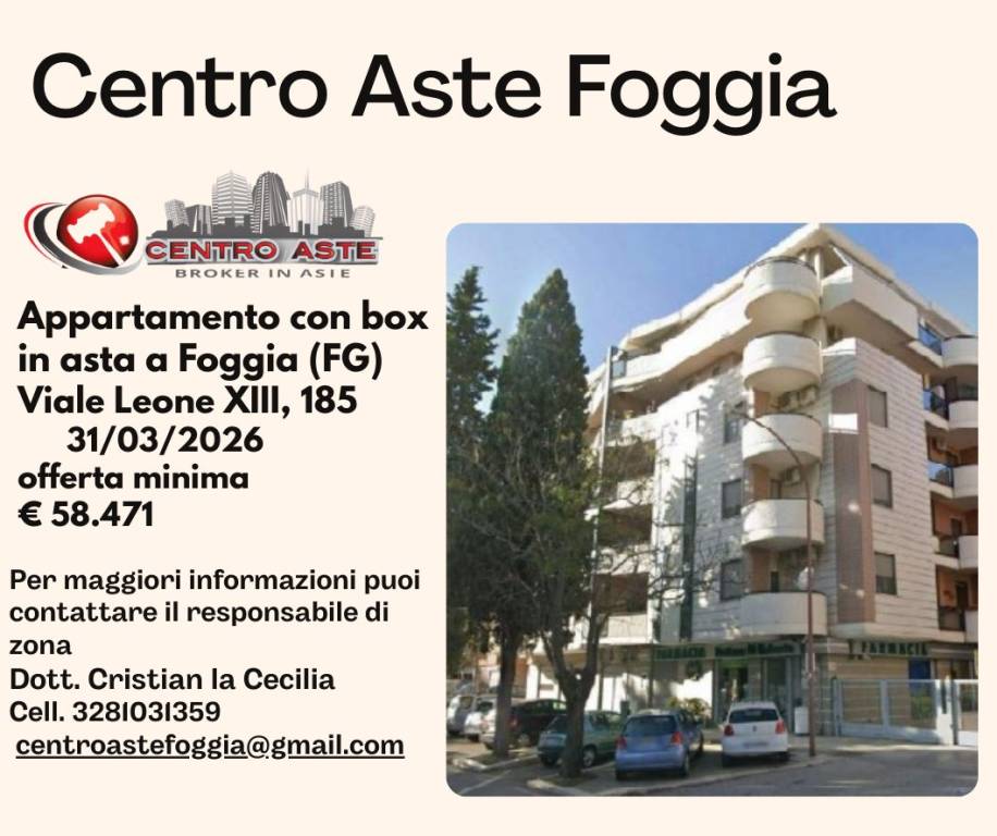 appartamento in vendita a Foggia in zona Rione Diaz