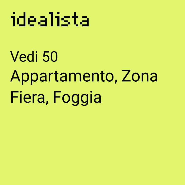 appartamento in vendita a Foggia in zona Fiera