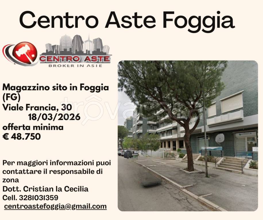 locale commerciale in vendita a Foggia in zona Macchia Gialla