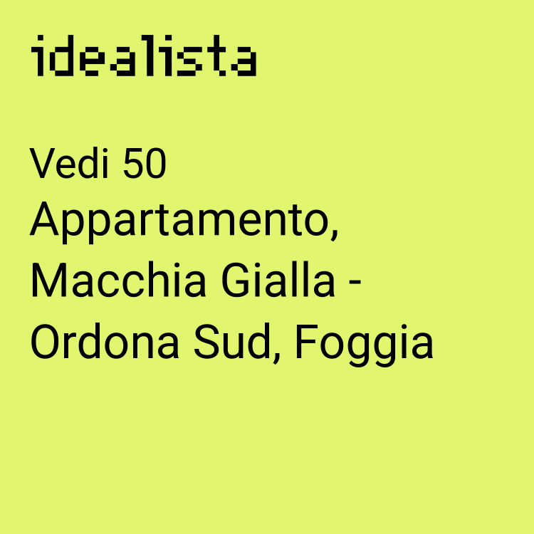 appartamento in vendita a Foggia in zona Ordona Sud