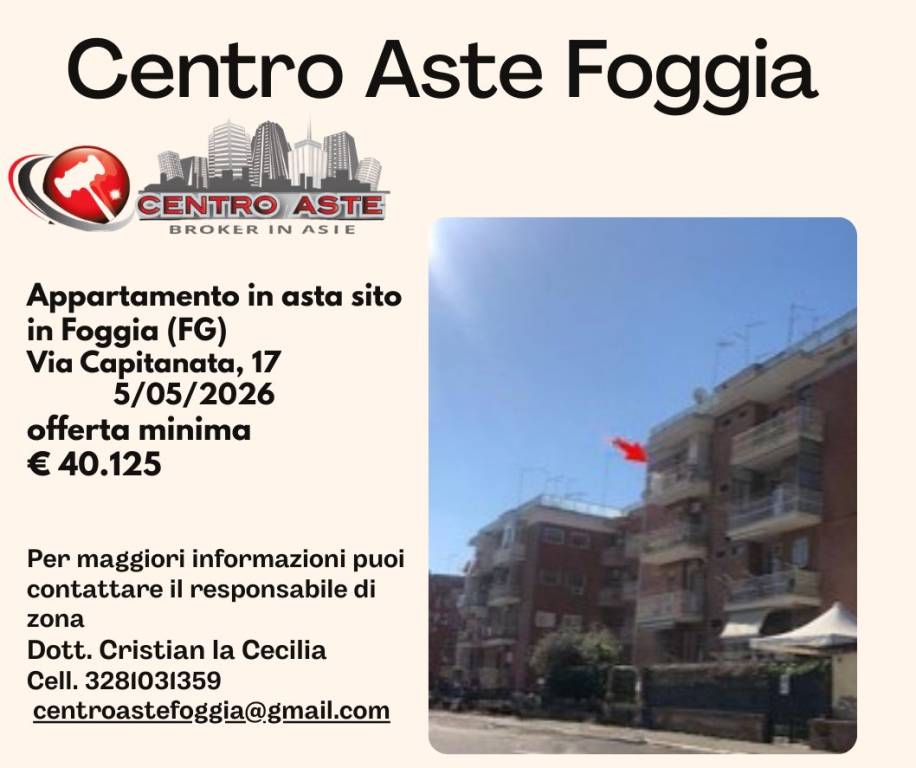 appartamento in vendita a Foggia in zona Candelaro