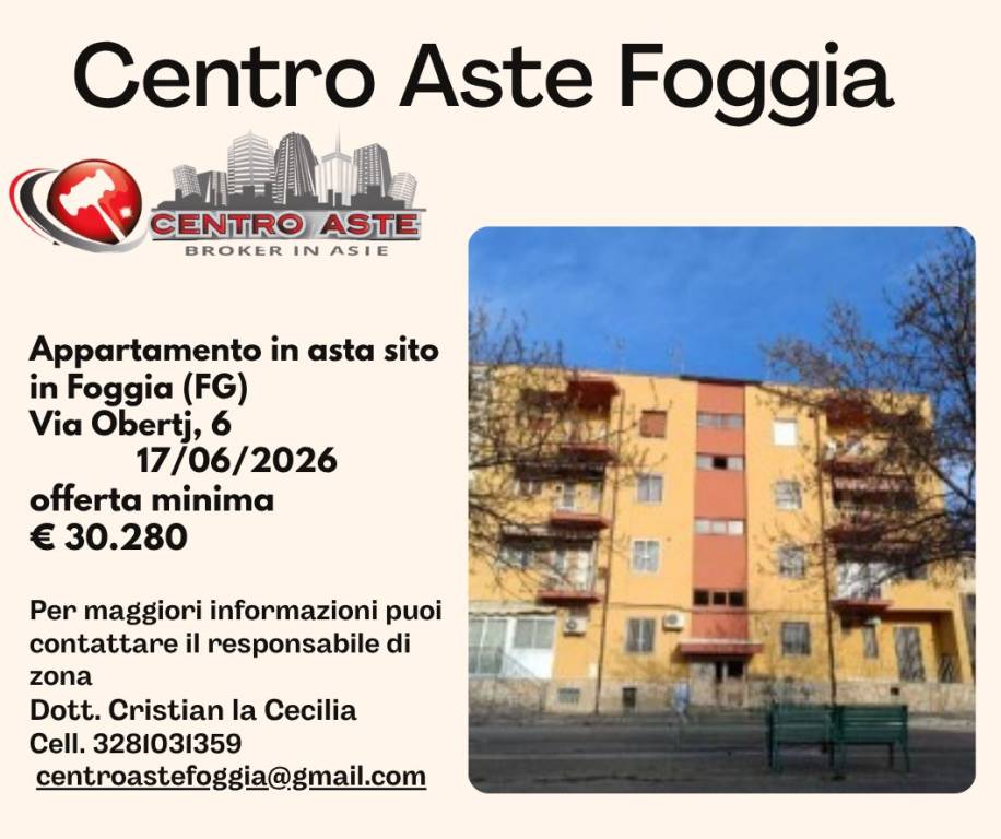 appartamento in vendita a Foggia in zona Candelaro