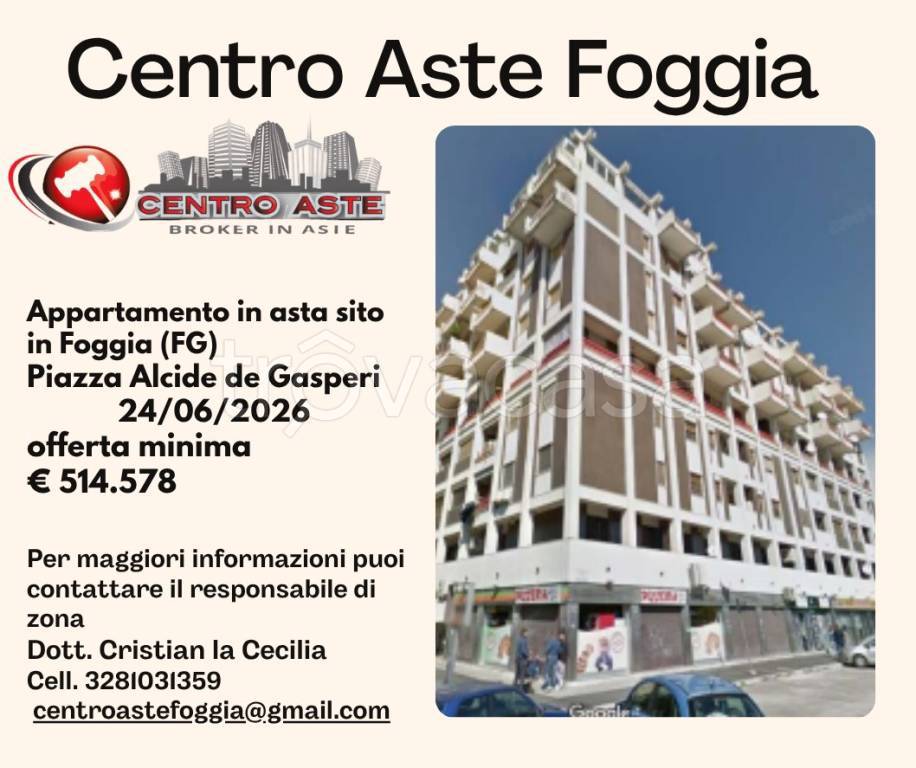 appartamento in vendita a Foggia in zona Immacolata / San Pio X