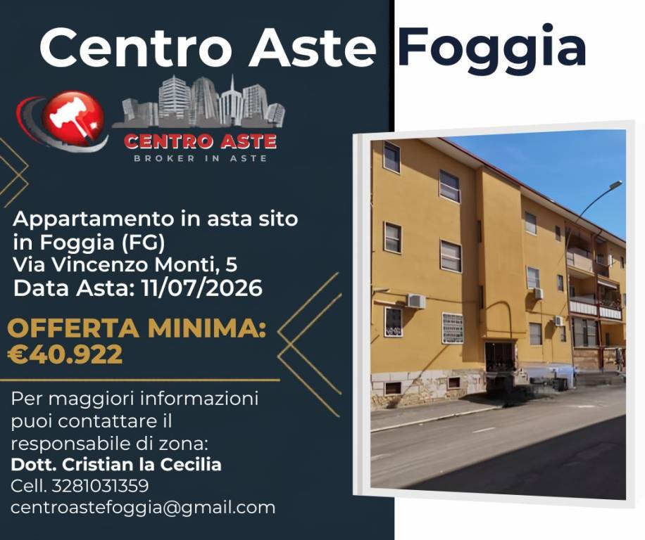 appartamento in vendita a Foggia in zona CEP