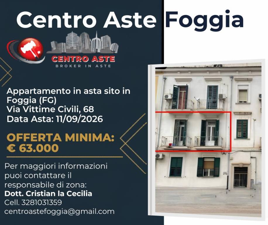 appartamento in vendita a Foggia
