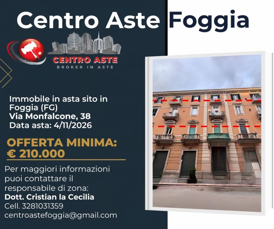 appartamento in vendita a Foggia in zona Centro Città