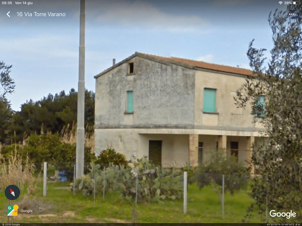 casa indipendente in vendita ad Ischitella in zona Foce Varano