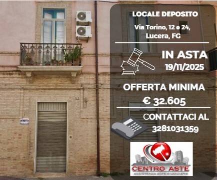 locale commerciale in vendita a Lucera
