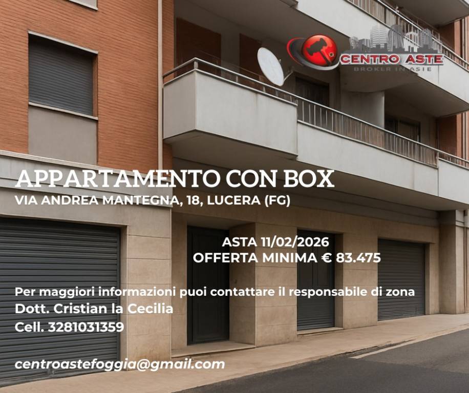 appartamento in vendita a Lucera