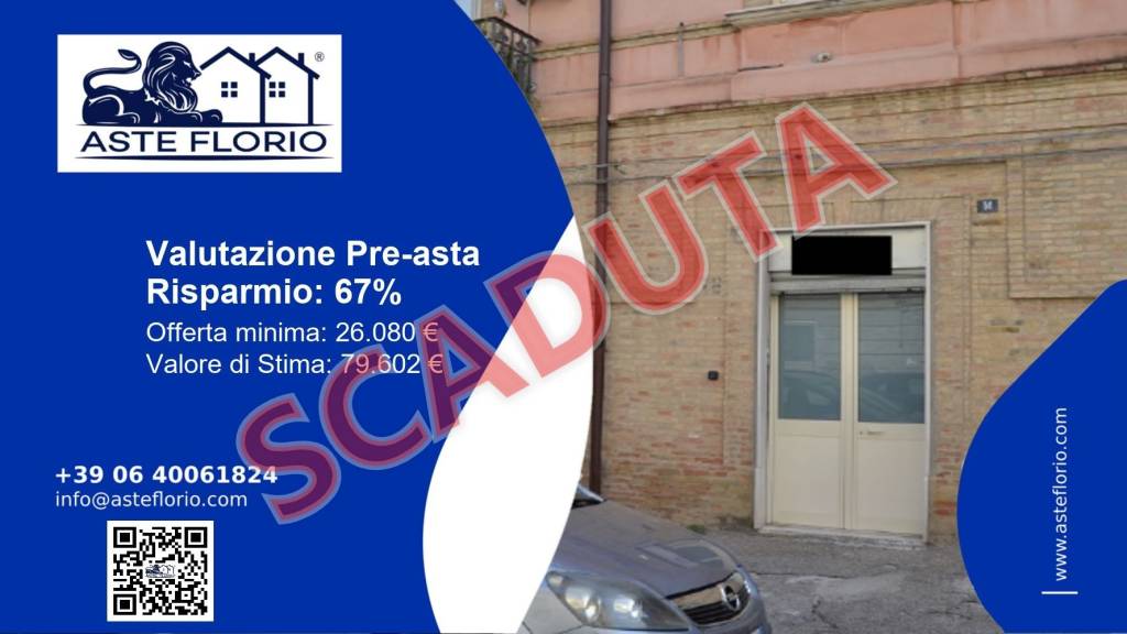 locale commerciale in vendita a Lucera