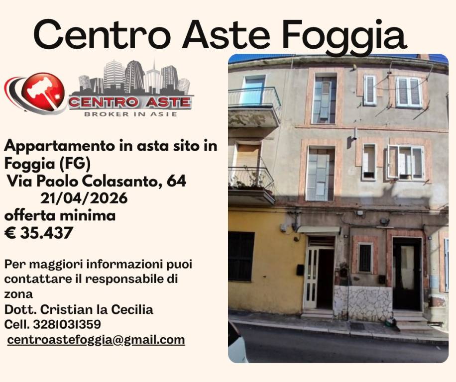 appartamento in vendita a Lucera