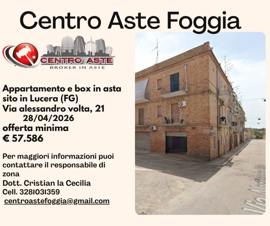 appartamento in vendita a Lucera