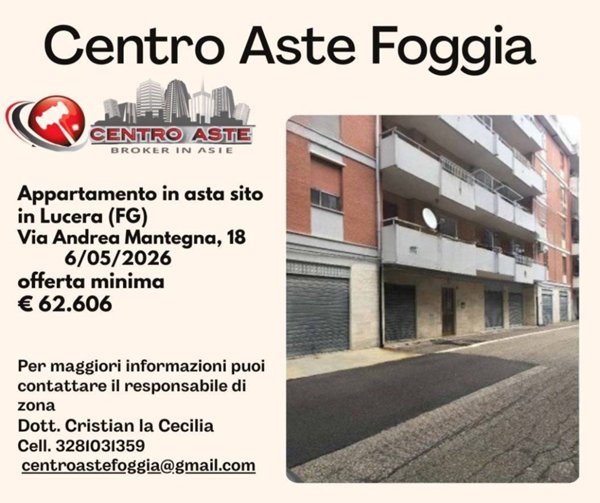 appartamento in vendita a Lucera