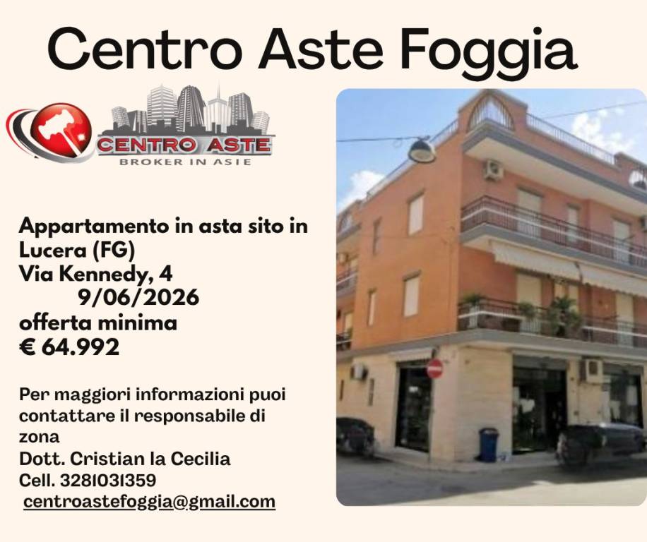 appartamento in vendita a Lucera