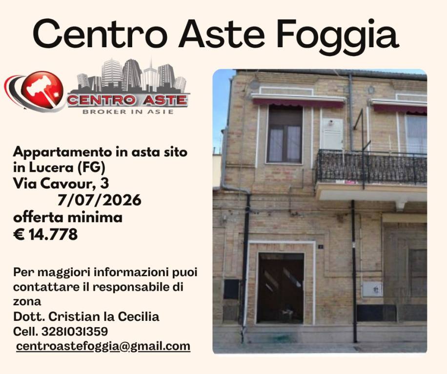 appartamento in vendita a Lucera
