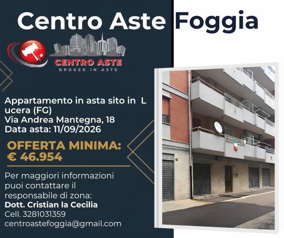 appartamento in vendita a Lucera