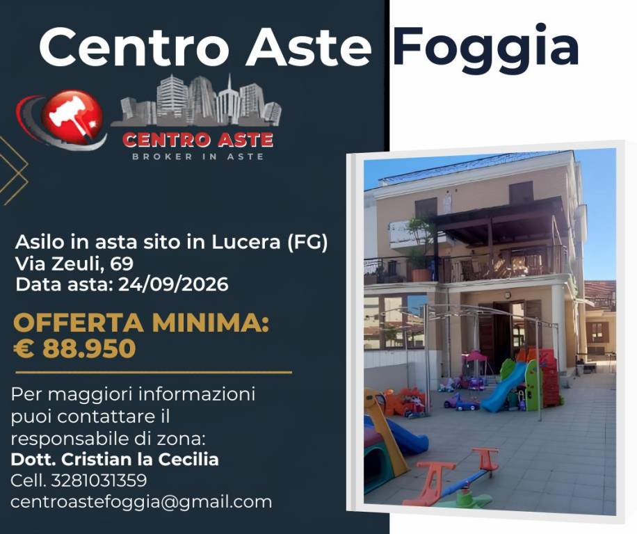 appartamento in vendita a Lucera