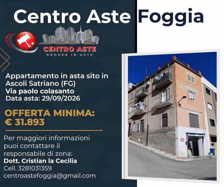 appartamento in vendita a Lucera