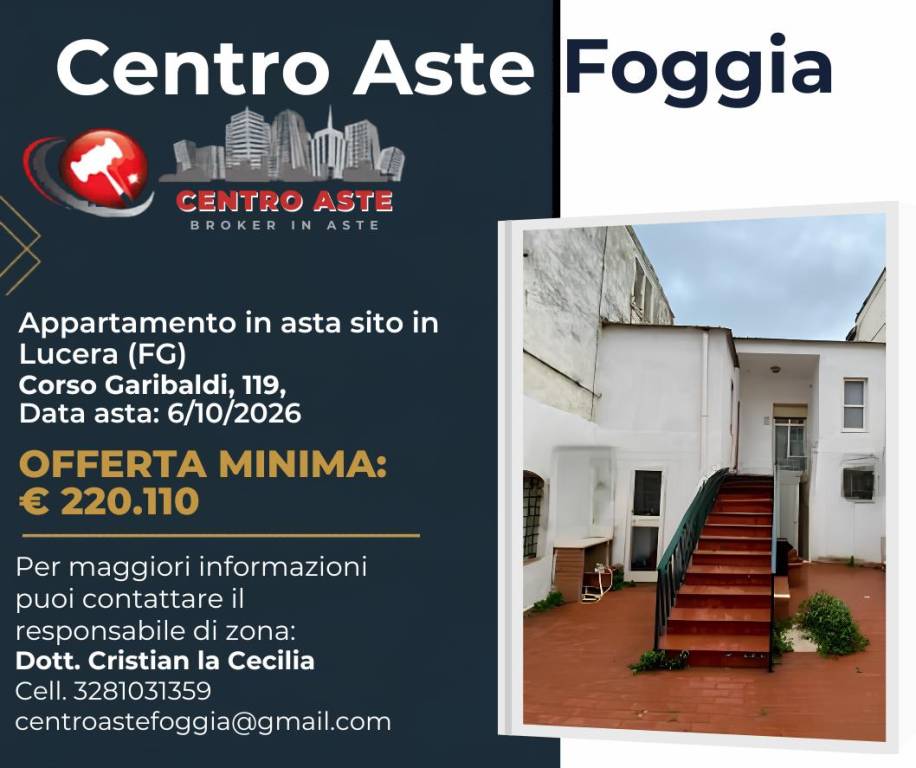 appartamento in vendita a Lucera