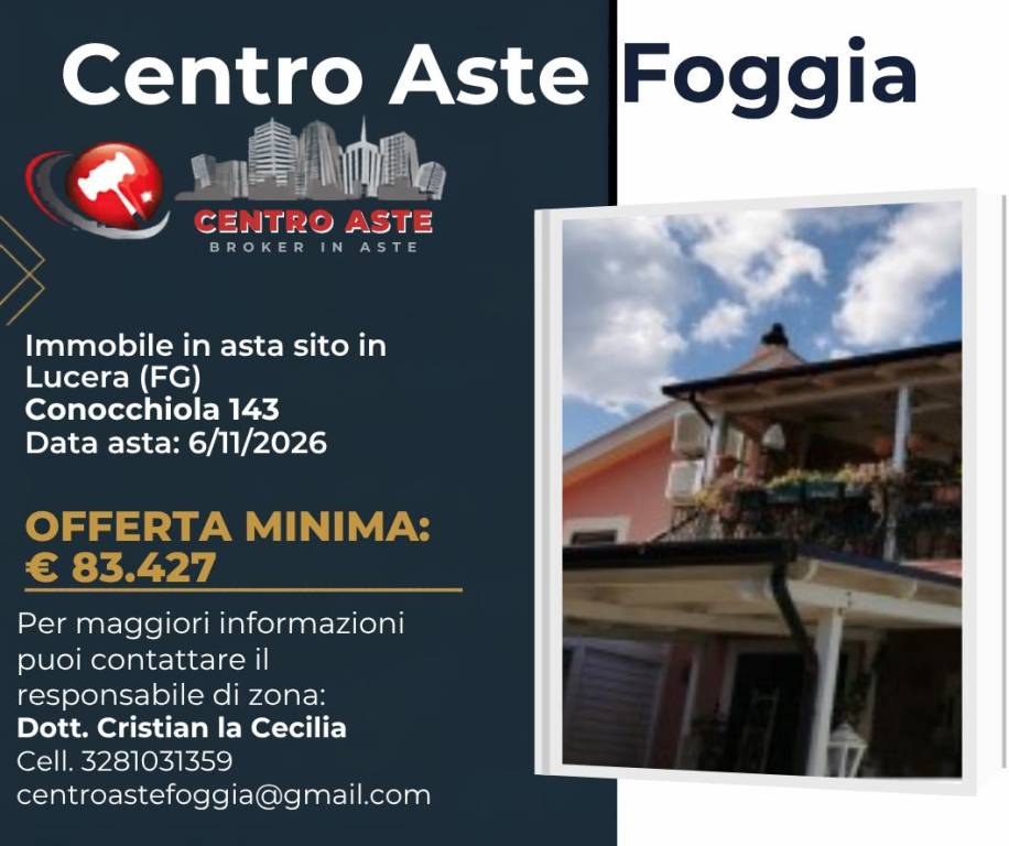 casa indipendente in vendita a Lucera
