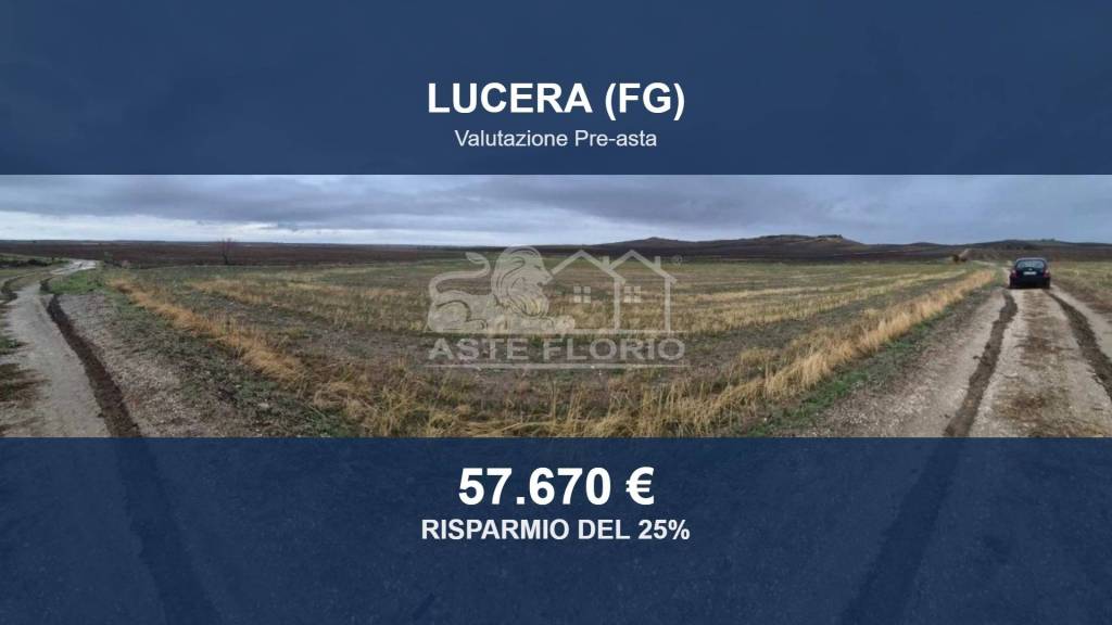 terreno in vendita a Lucera in zona San Giusto
