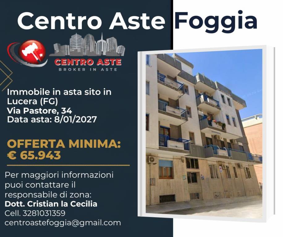 appartamento in vendita a Lucera