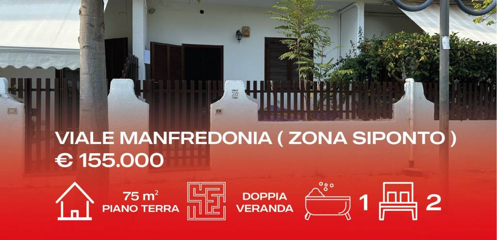 appartamento in vendita a Manfredonia in zona Siponto