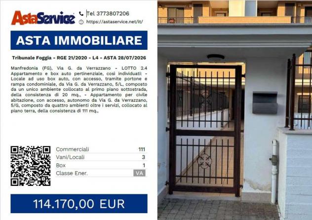appartamento in vendita a Manfredonia