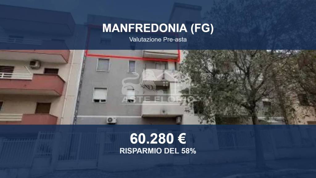 appartamento in vendita a Manfredonia in zona Pastini
