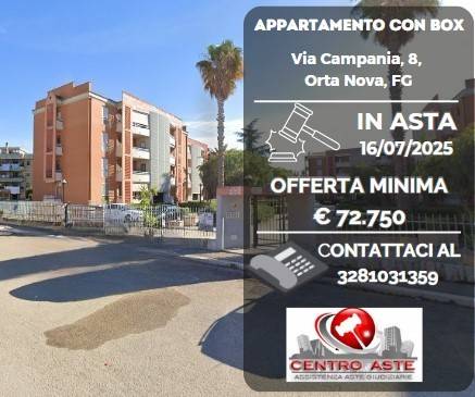 appartamento in vendita ad Orta Nova