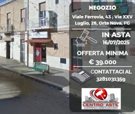 negozio in vendita ad Orta Nova
