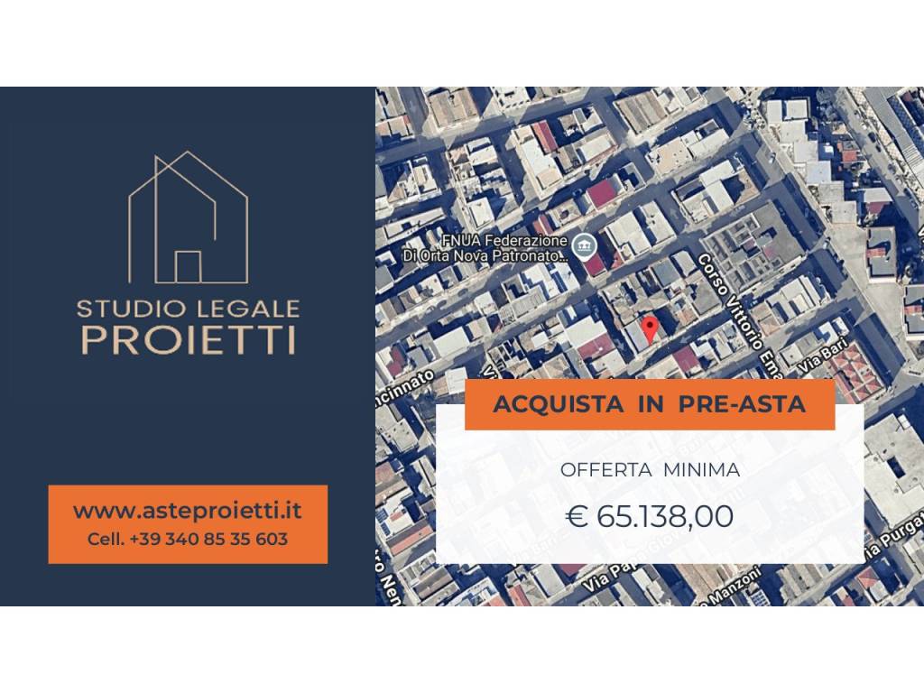 appartamento in vendita ad Orta Nova