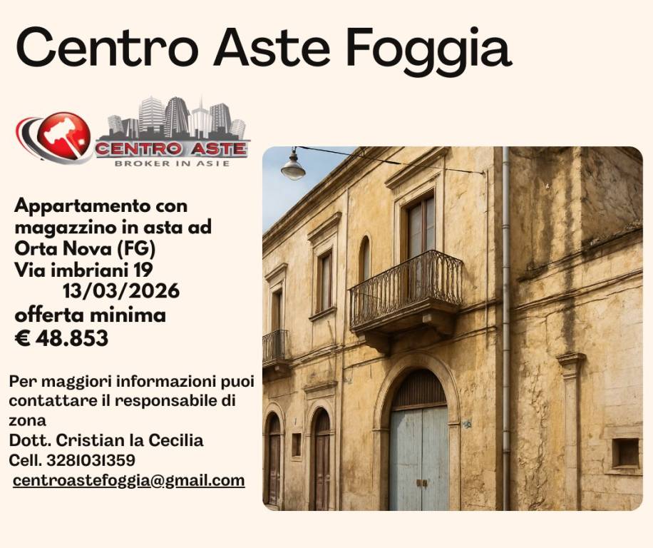 appartamento in vendita ad Orta Nova